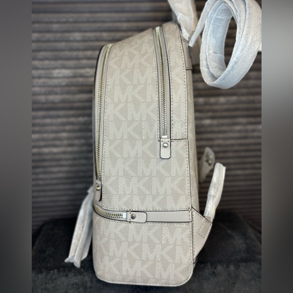 Michael kors Rhea Signature Logo Medium  Logo Backpack - Picture 5 of 8